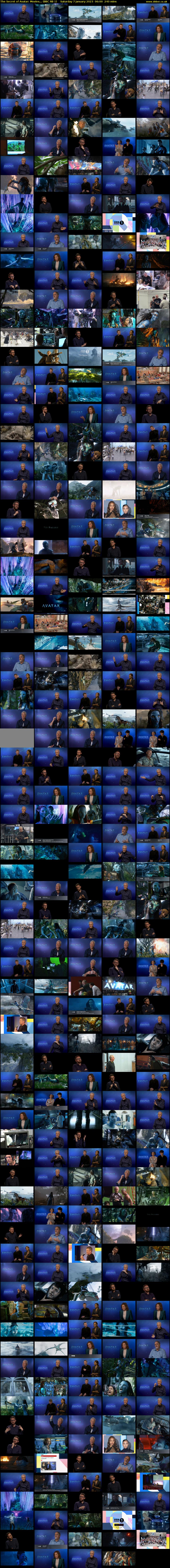 The Secret of Avatar: Movies... (BBC RB 1) Saturday 7 January 2023 06:00 - 10:00