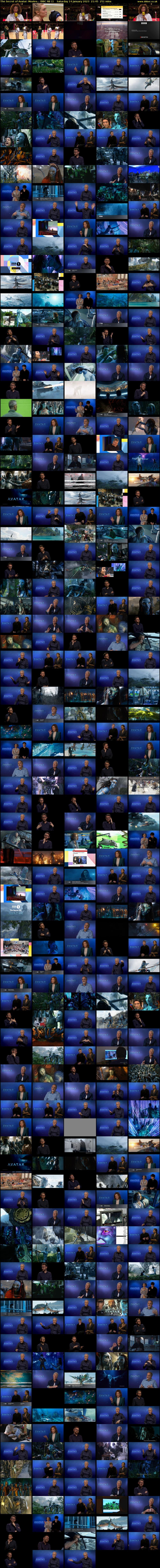 The Secret of Avatar: Movies... (BBC RB 1) Saturday 14 January 2023 21:45 - 01:56