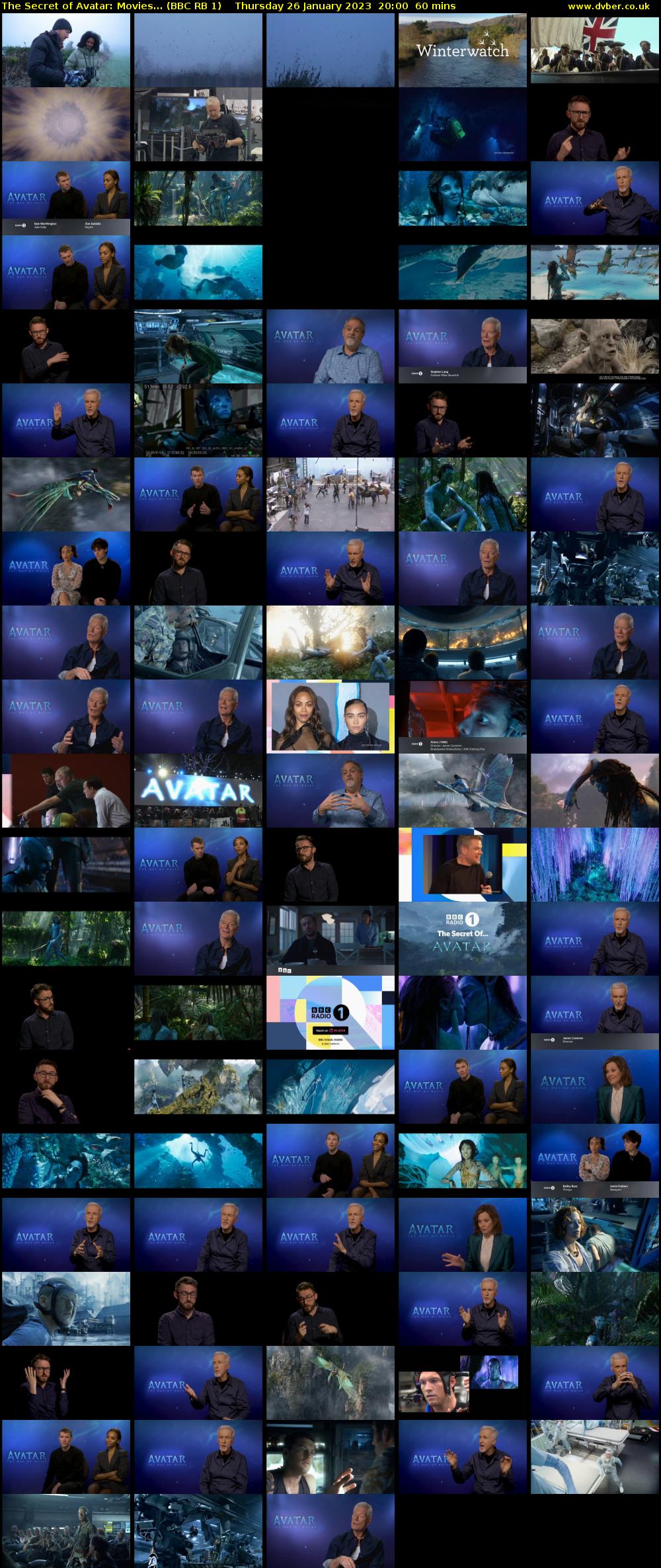 The Secret of Avatar: Movies... (BBC RB 1) Thursday 26 January 2023 20:00 - 21:00