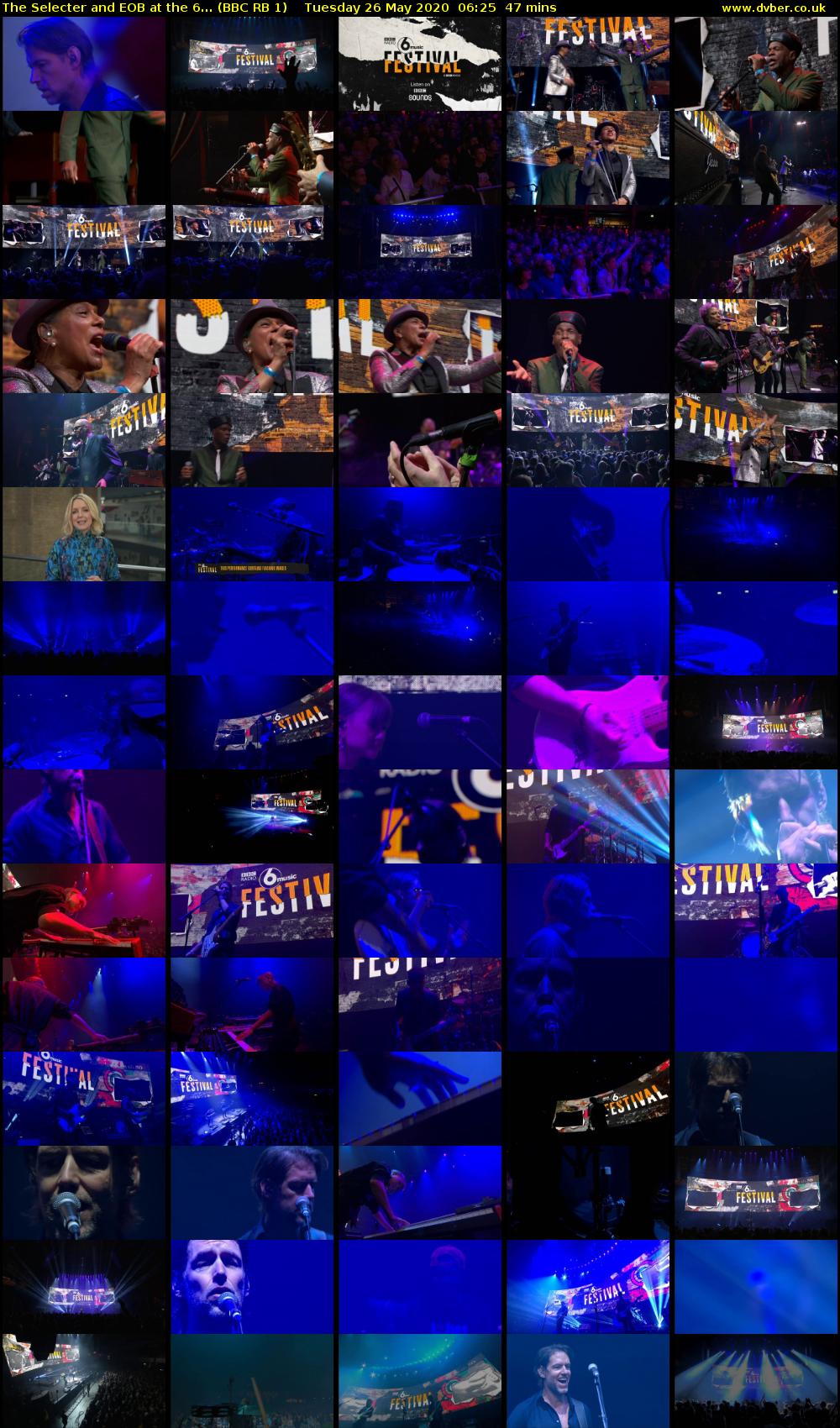 The Selecter and EOB at the 6... (BBC RB 1) Tuesday 26 May 2020 06:25 - 07:12