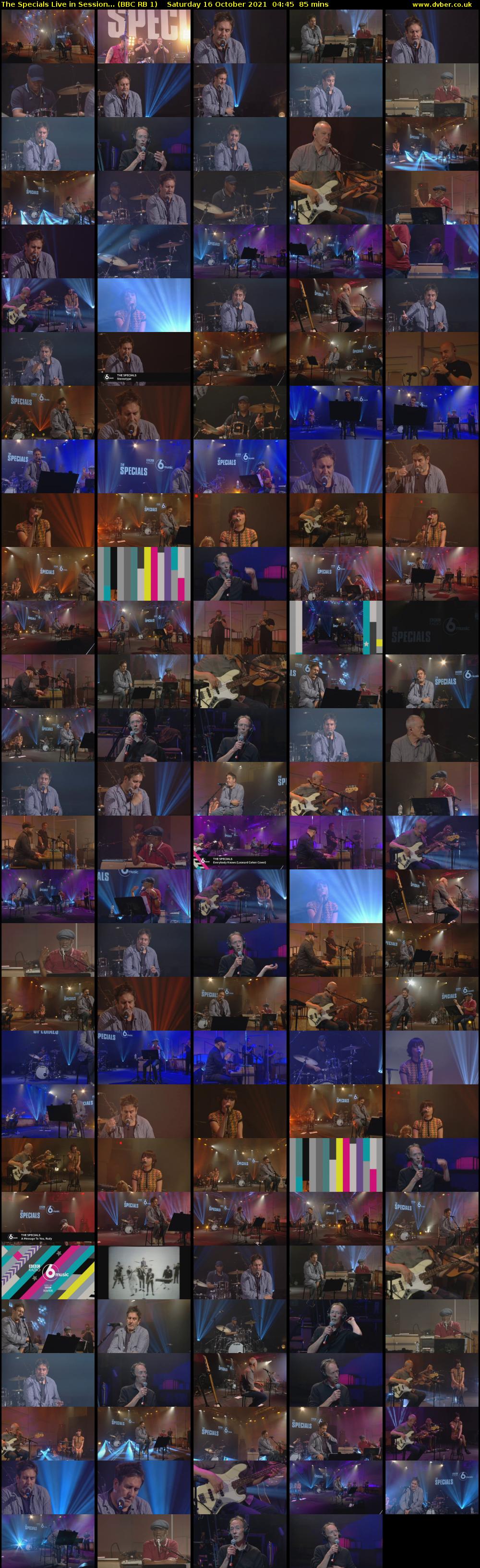 The Specials Live in Session... (BBC RB 1) Saturday 16 October 2021 04:45 - 06:10