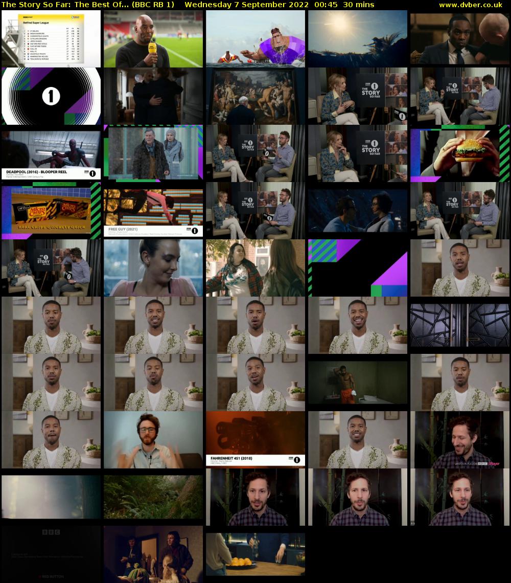 The Story So Far: The Best Of... (BBC RB 1) Wednesday 7 September 2022 00:45 - 01:15