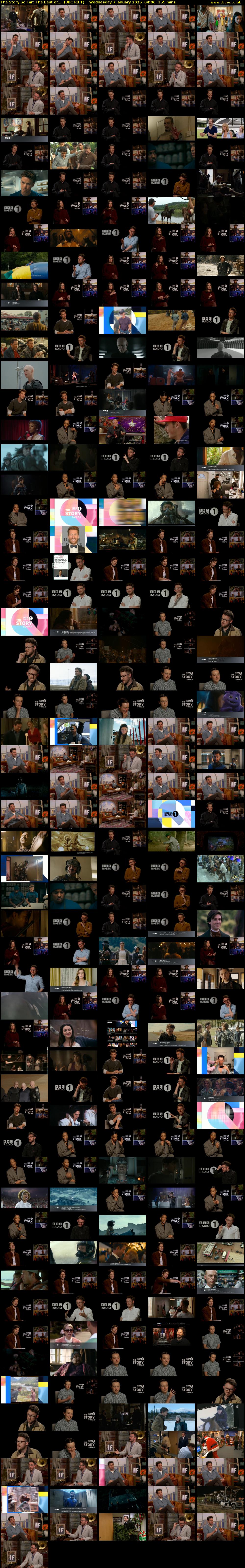 The Story So Far: The Best Of,... (BBC RB 1) Wednesday 7 January 2026 04:00 - 06:35