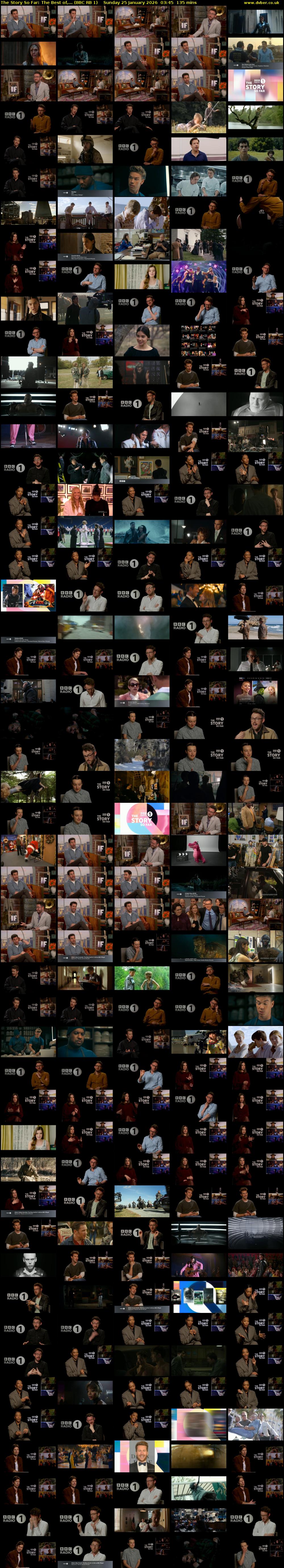 The Story So Far: The Best Of,... (BBC RB 1) Sunday 25 January 2026 03:45 - 06:00