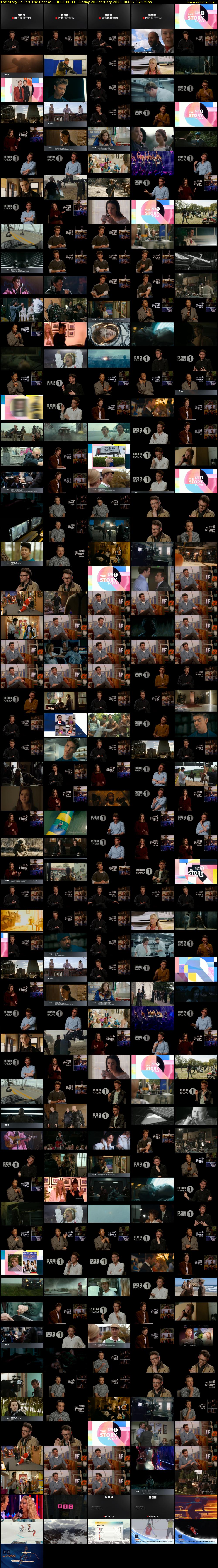 The Story So Far: The Best Of,... (BBC RB 1) Friday 20 February 2026 06:05 - 09:00