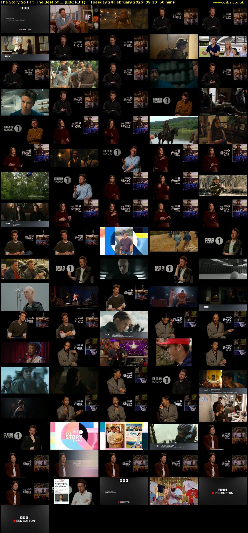 The Story So Far: The Best Of,... (BBC RB 1) Tuesday 24 February 2026 09:10 - 10:00