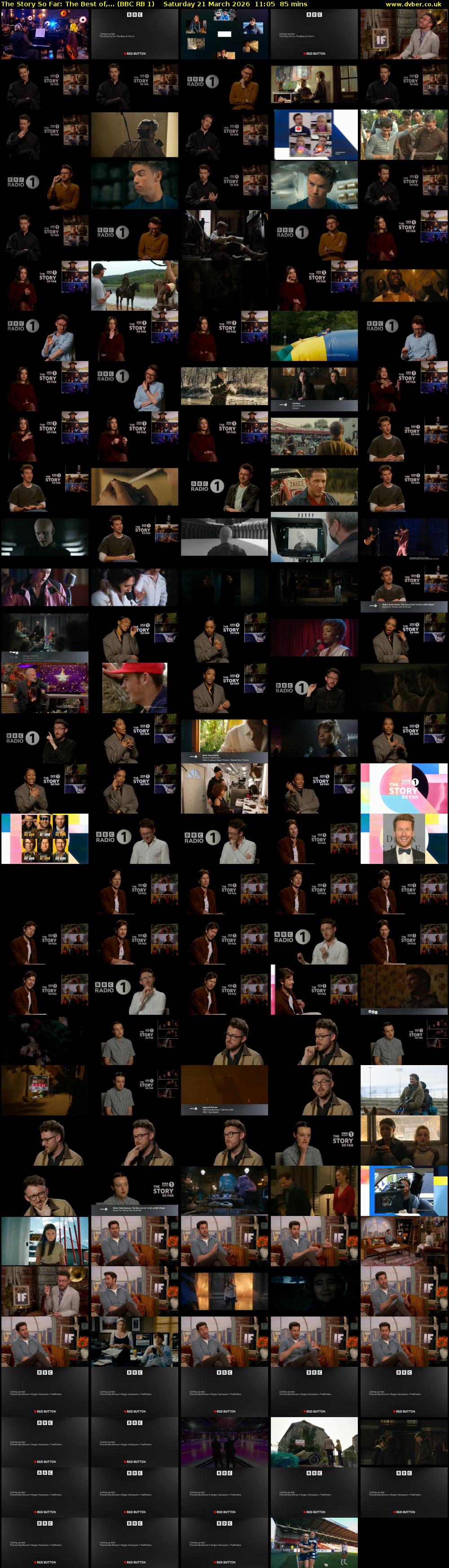 The Story So Far: The Best Of,... (BBC RB 1) Saturday 21 March 2026 11:05 - 12:30