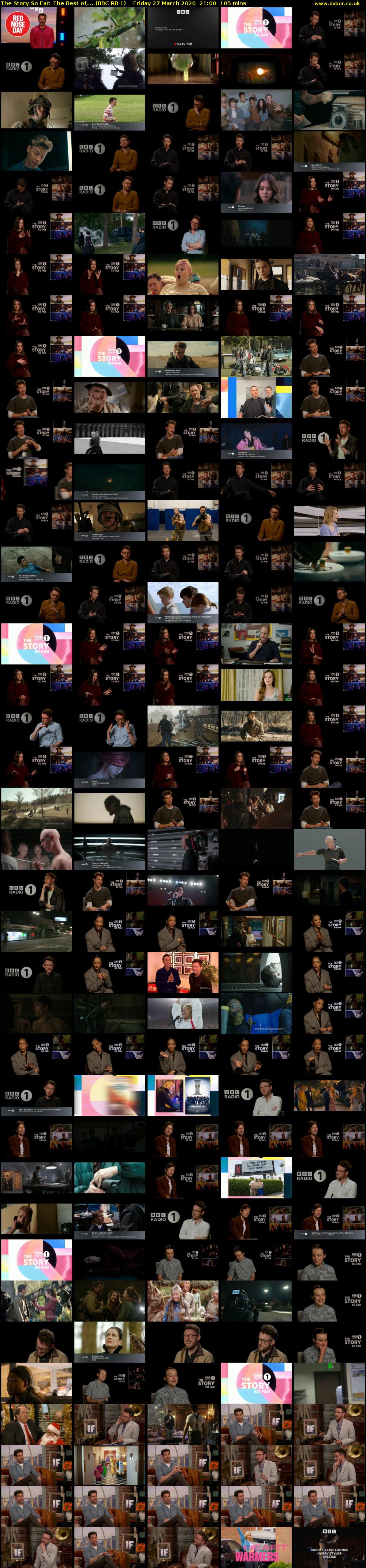 The Story So Far: The Best Of,... (BBC RB 1) Friday 27 March 2026 21:00 - 22:45