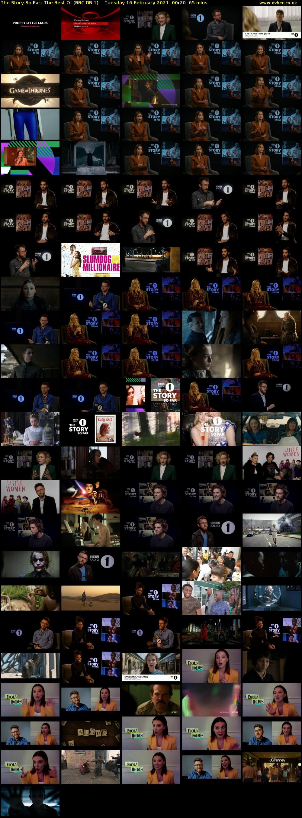 The Story So Far: The Best Of (BBC RB 1) Tuesday 16 February 2021 00:20 - 01:25