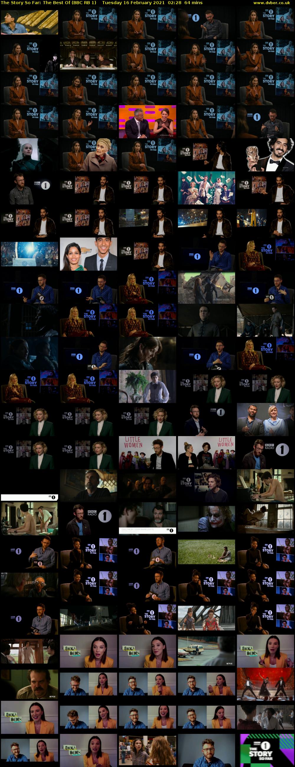 The Story So Far: The Best Of (BBC RB 1) Tuesday 16 February 2021 02:28 - 03:32