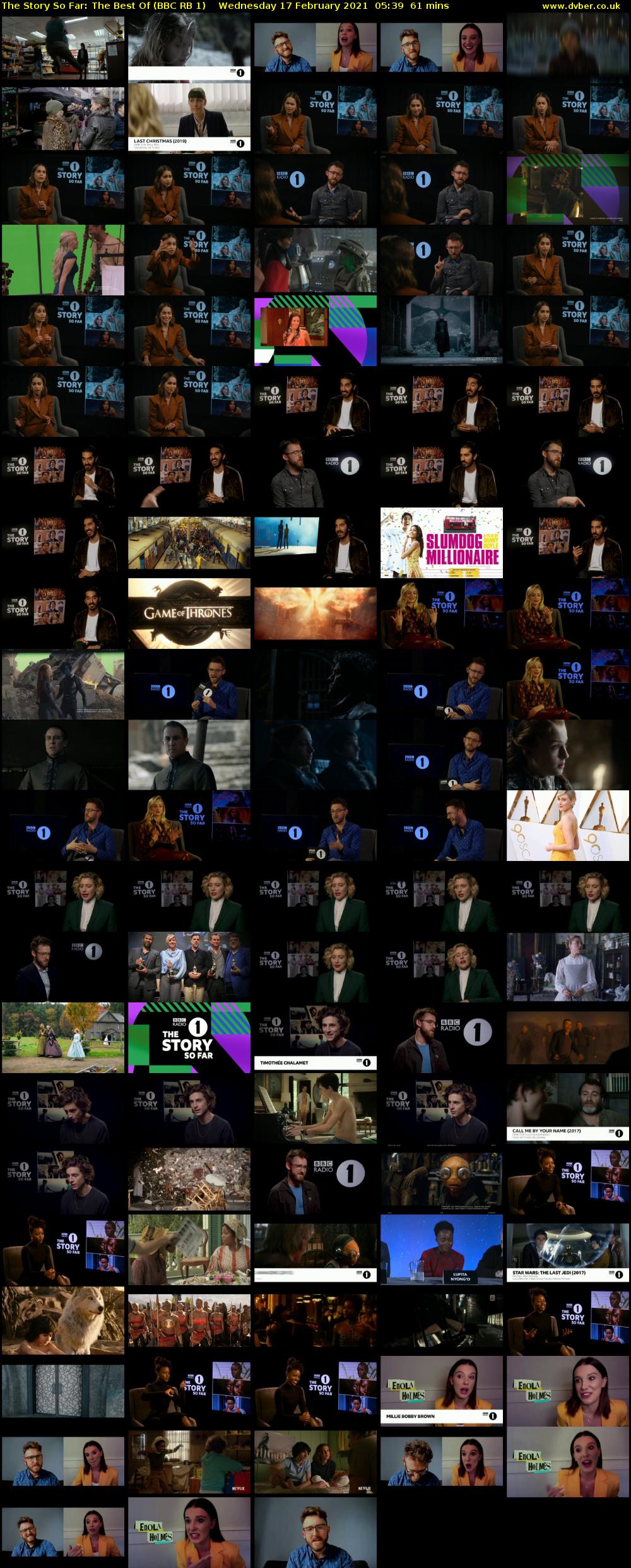 The Story So Far: The Best Of (BBC RB 1) Wednesday 17 February 2021 05:39 - 06:40