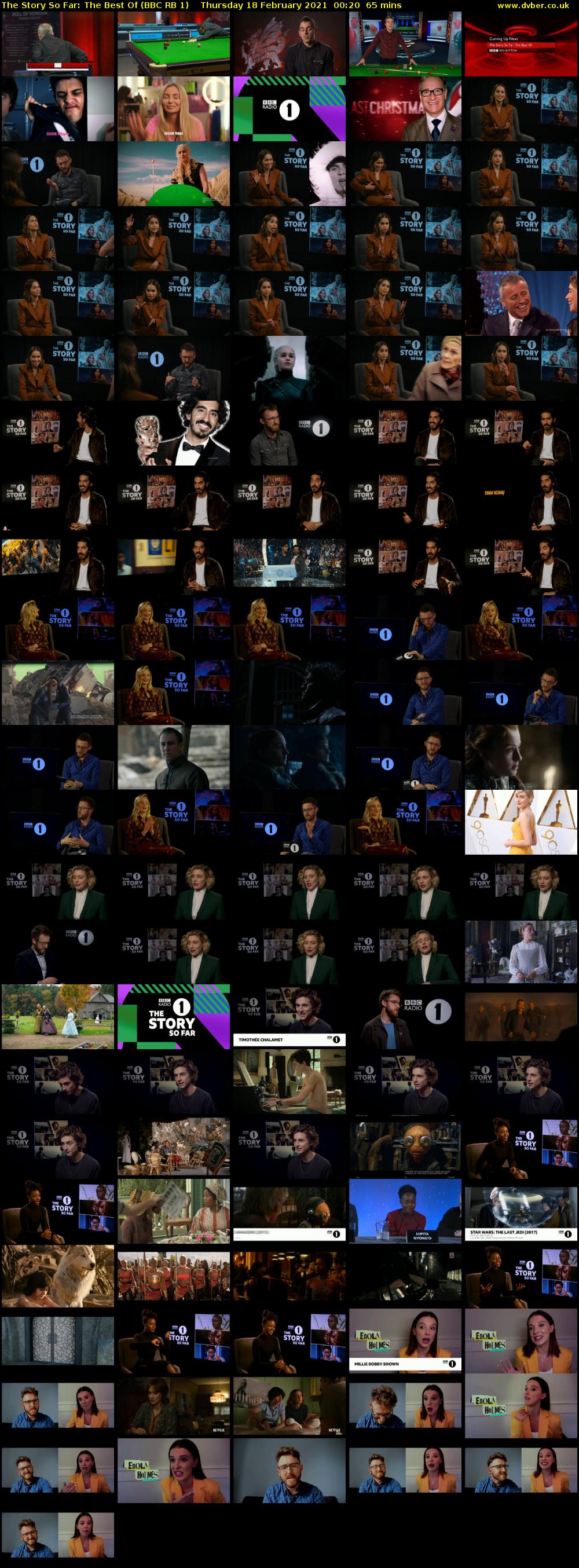The Story So Far: The Best Of (BBC RB 1) Thursday 18 February 2021 00:20 - 01:25