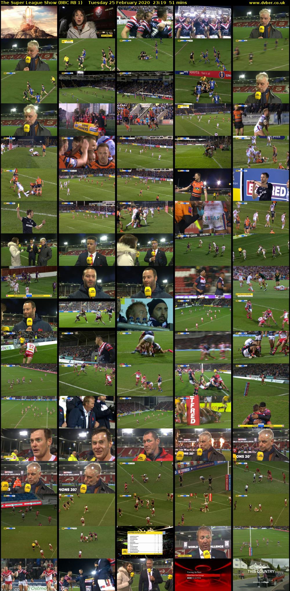 The Super League Show (BBC RB 1) Tuesday 25 February 2020 23:19 - 00:10