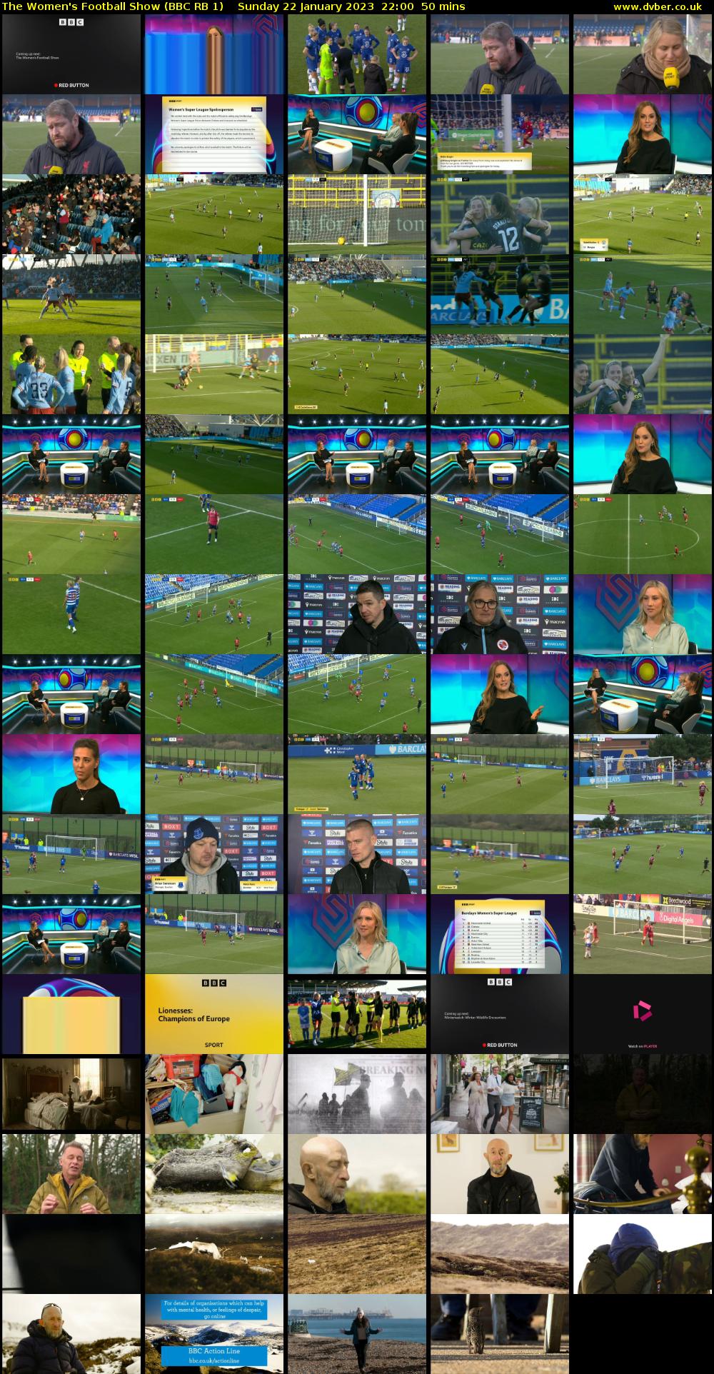 The Women's Football Show (BBC RB 1) Sunday 22 January 2023 22:00 - 22:50