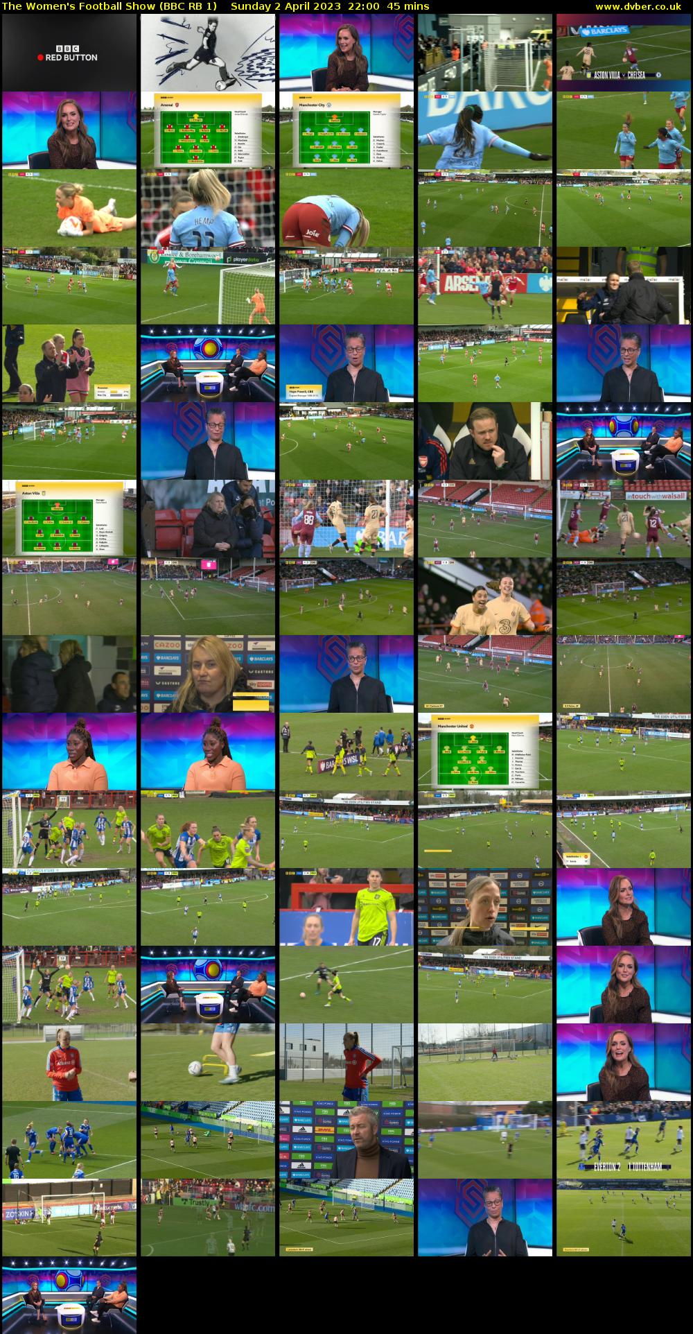 The Women's Football Show (BBC RB 1) Sunday 2 April 2023 22:00 - 22:45