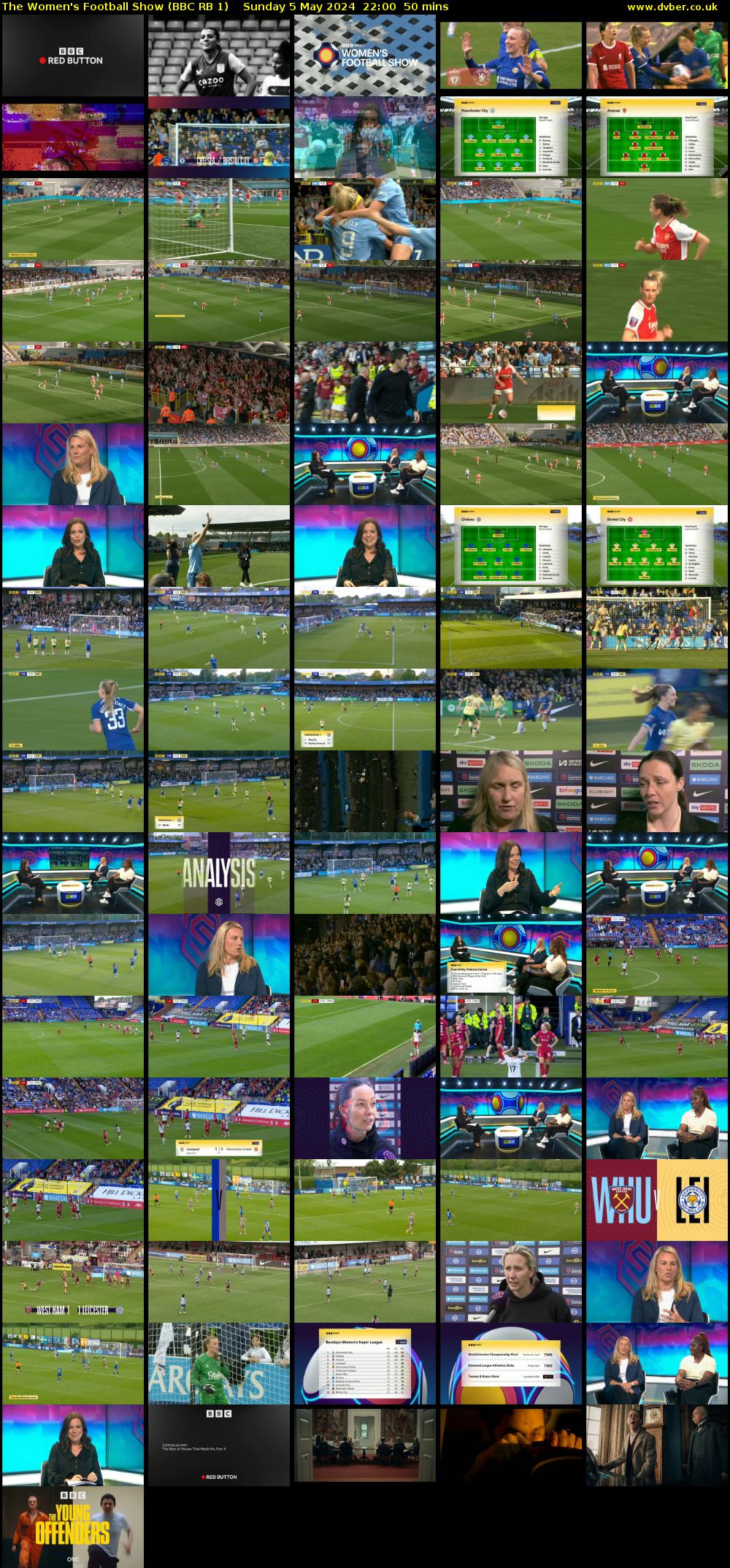 The Women's Football Show (BBC RB 1) Sunday 5 May 2024 22:00 - 22:50