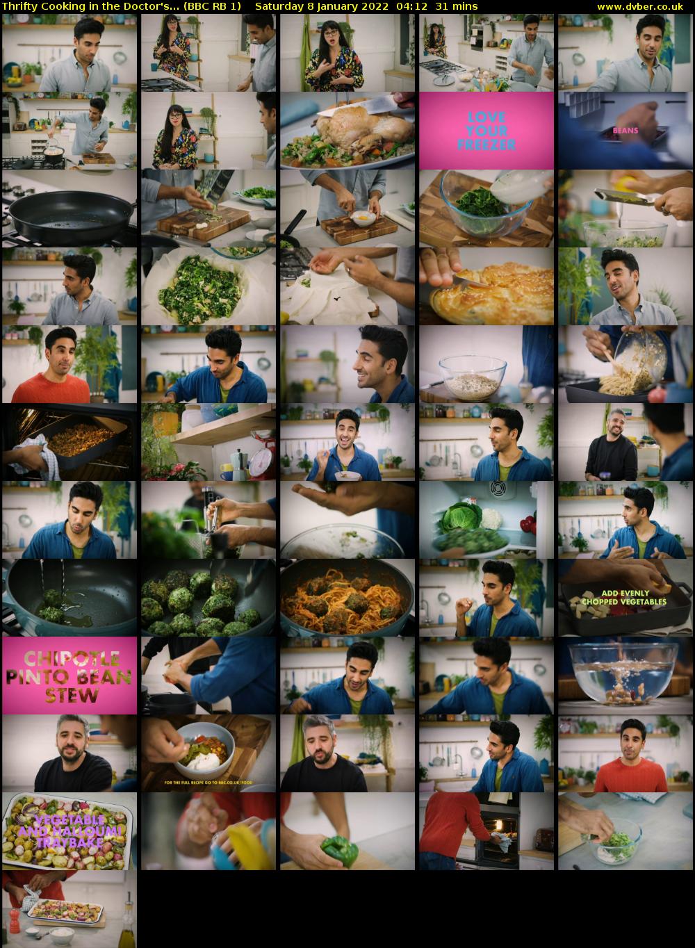 Thrifty Cooking in the Doctor's... (BBC RB 1) Saturday 8 January 2022 04:12 - 04:43