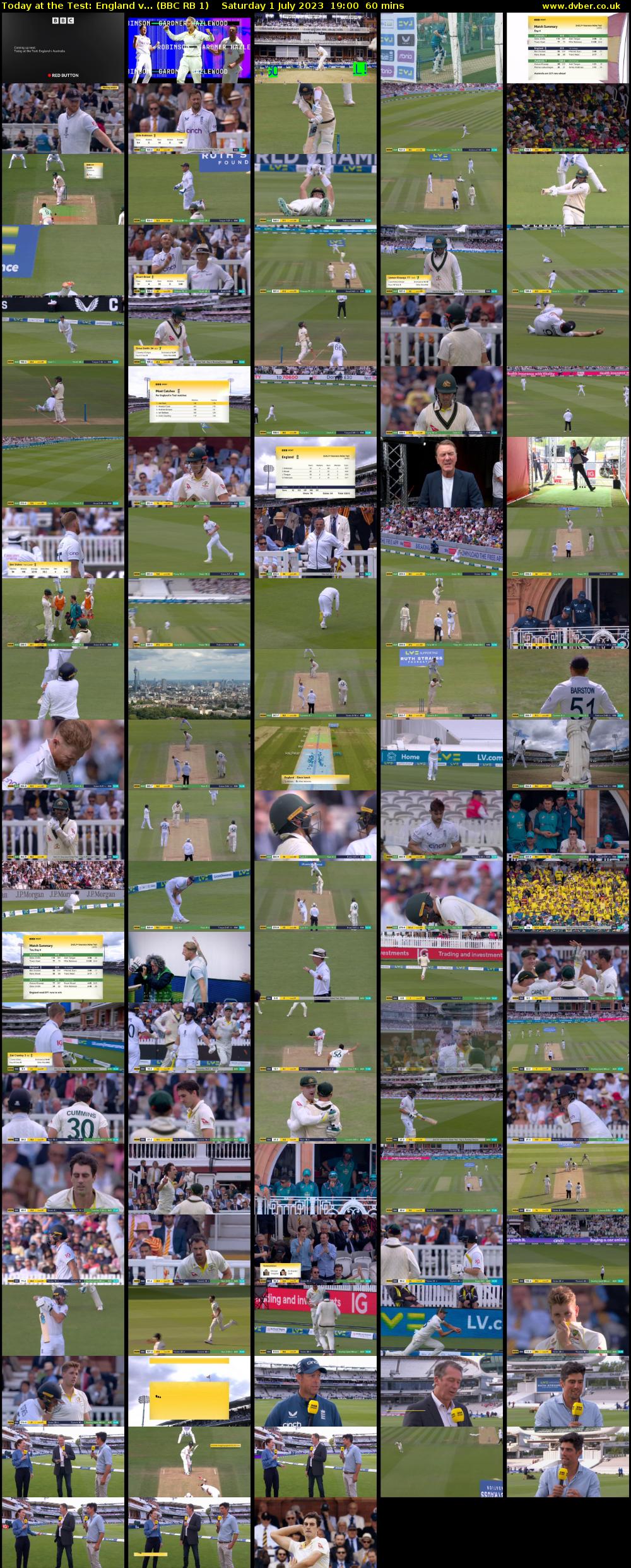 Today at the Test: England v... (BBC RB 1) Saturday 1 July 2023 19:00 - 20:00