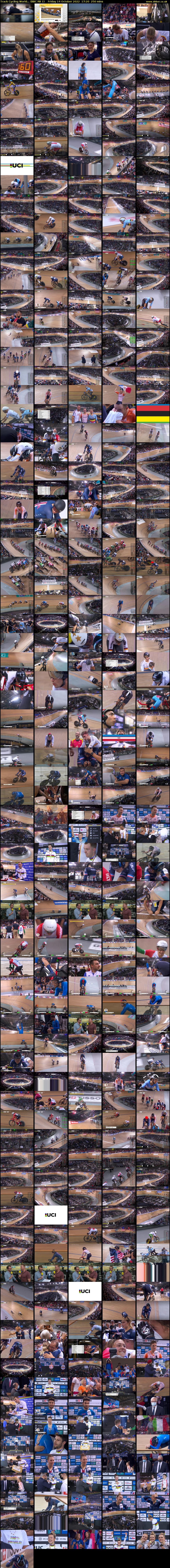 Track Cycling World... (BBC RB 1) Friday 14 October 2022 17:20 - 21:30