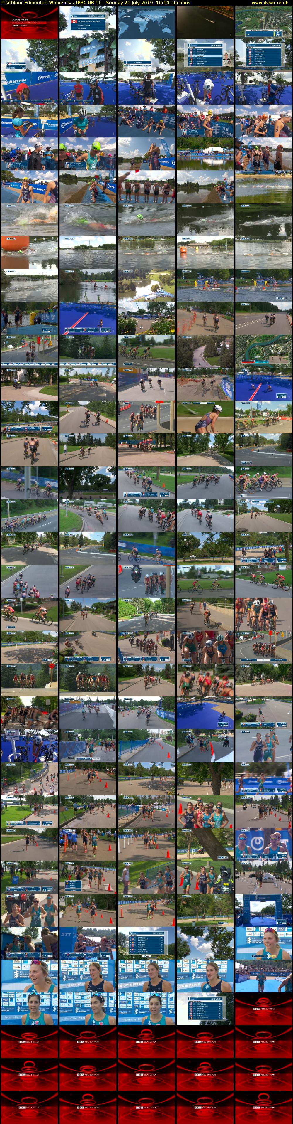 Triathlon: Edmonton Women's... (BBC RB 1) Sunday 21 July 2019 10:10 - 11:45