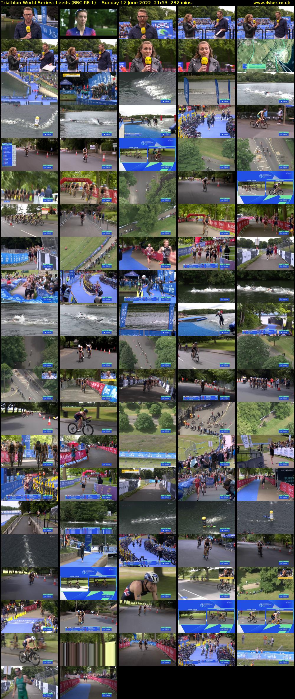 Triathlon World Series: Leeds (BBC RB 1) Sunday 12 June 2022 21:53 - 01:45