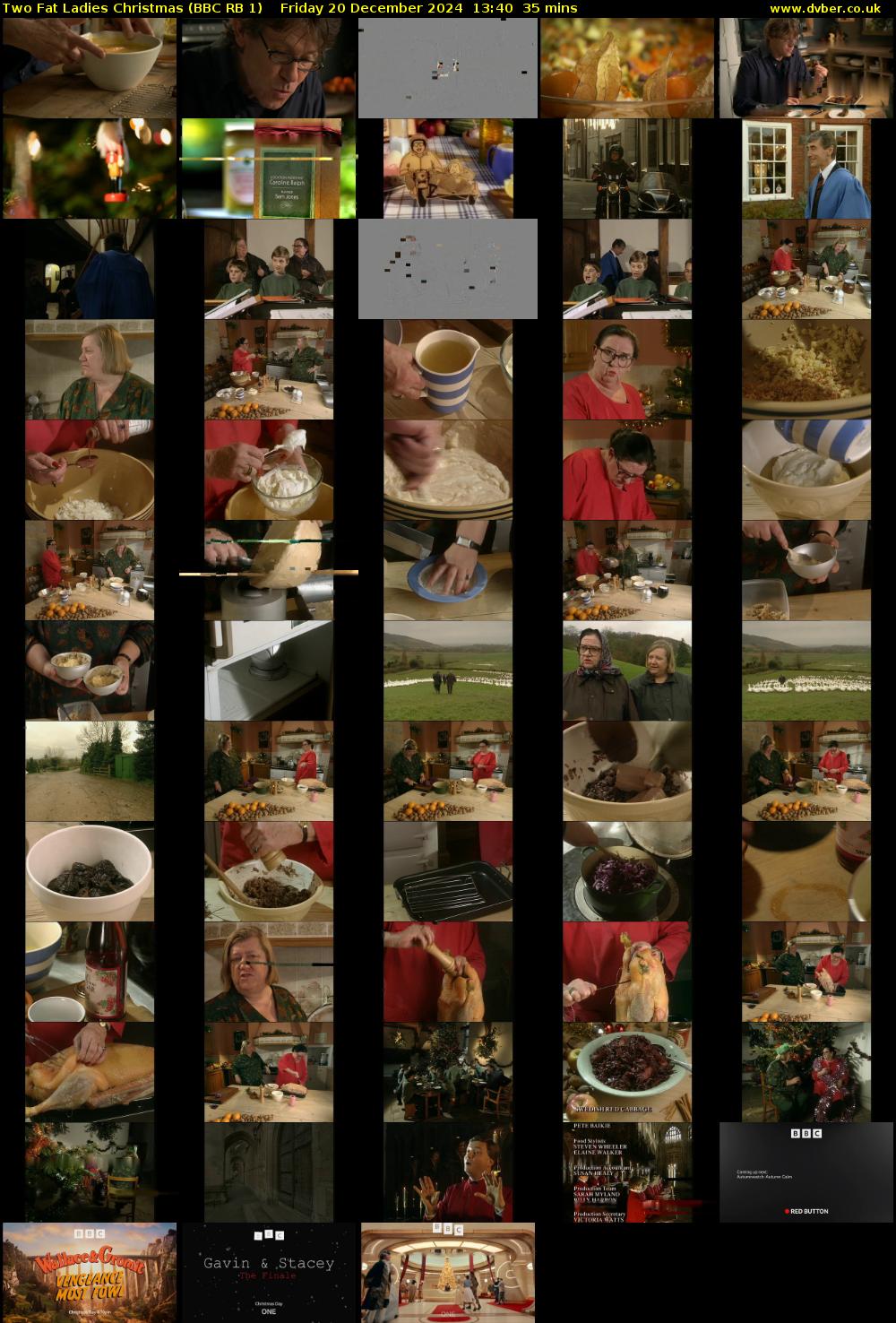 Two Fat Ladies Christmas (BBC RB 1) Friday 20 December 2024 13:40 - 14:15