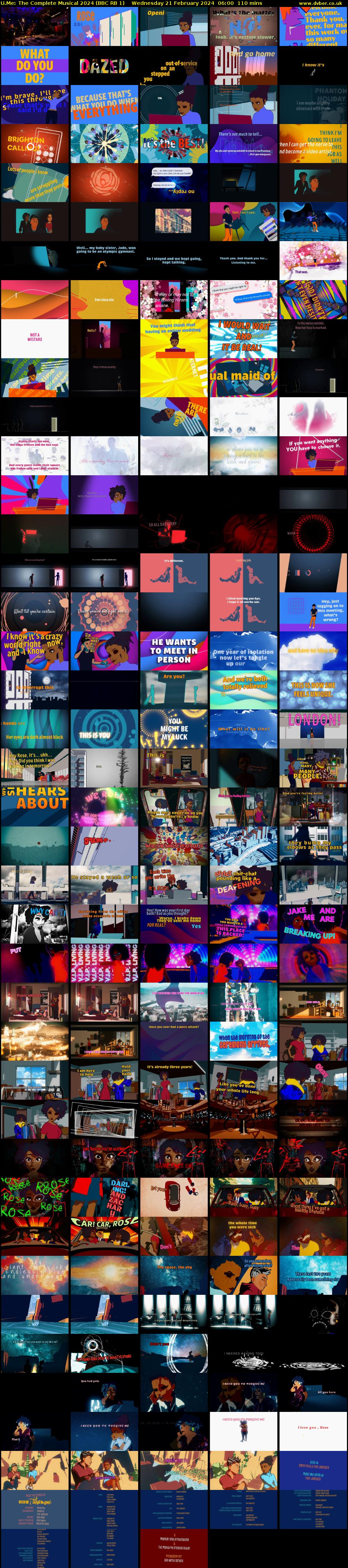 U.Me: The Complete Musical 2024 (BBC RB 1) Wednesday 21 February 2024 06:00 - 07:50