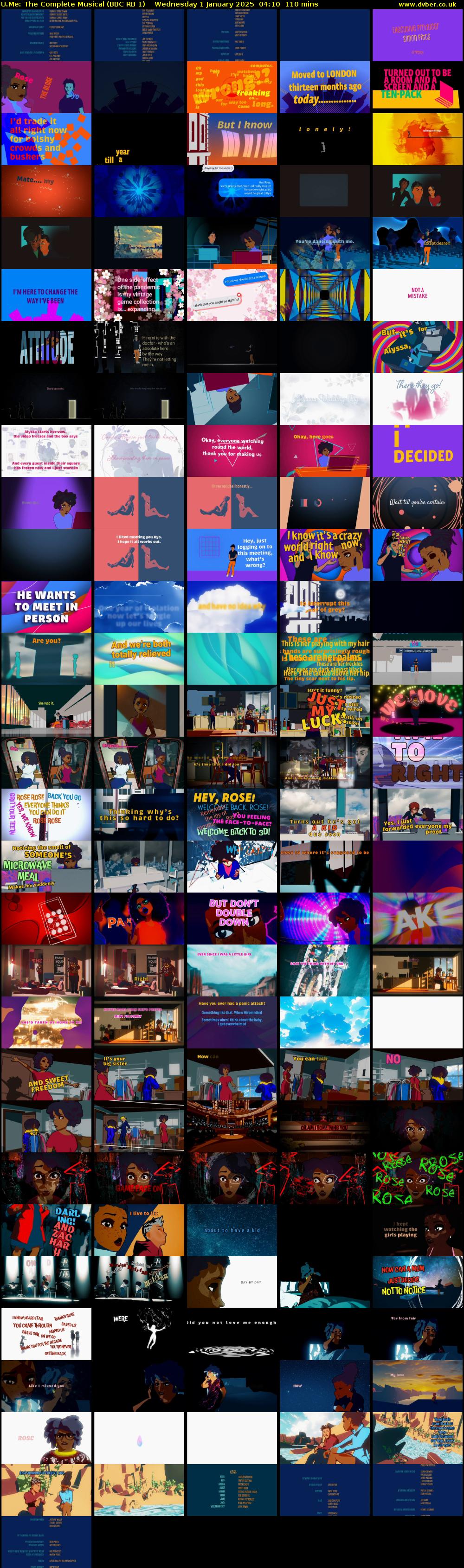 U.Me: The Complete Musical (BBC RB 1) Wednesday 1 January 2025 04:10 - 06:00