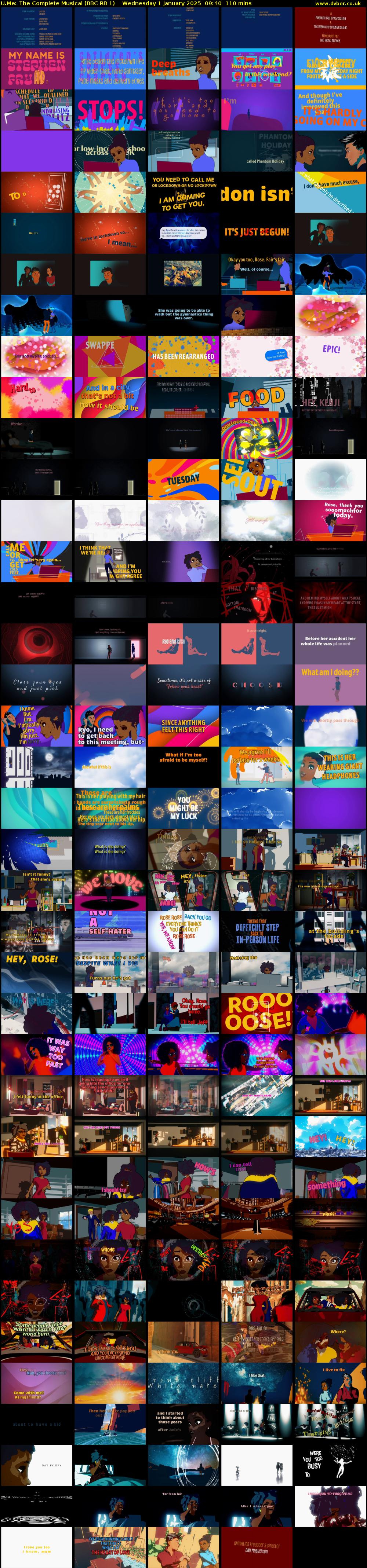 U.Me: The Complete Musical (BBC RB 1) Wednesday 1 January 2025 09:40 - 11:30