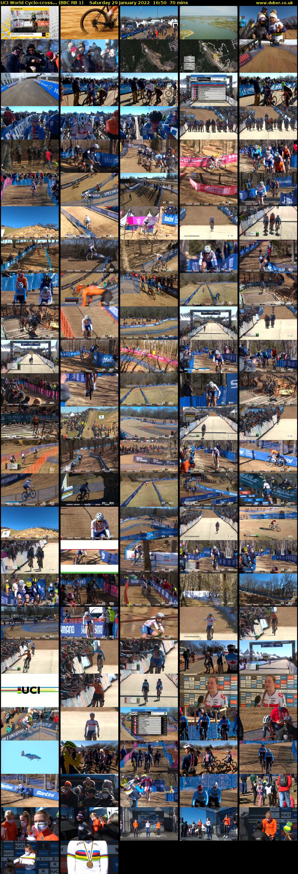 UCI World Cyclo-cross... (BBC RB 1) Saturday 29 January 2022 16:50 - 18:00
