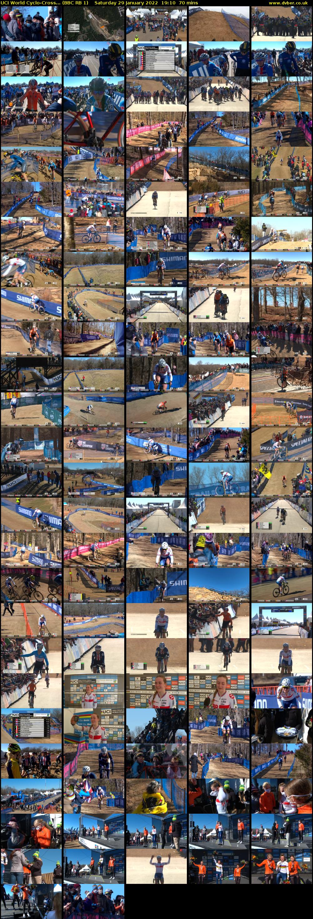 UCI World Cyclo-cross... (BBC RB 1) Saturday 29 January 2022 19:10 - 20:20