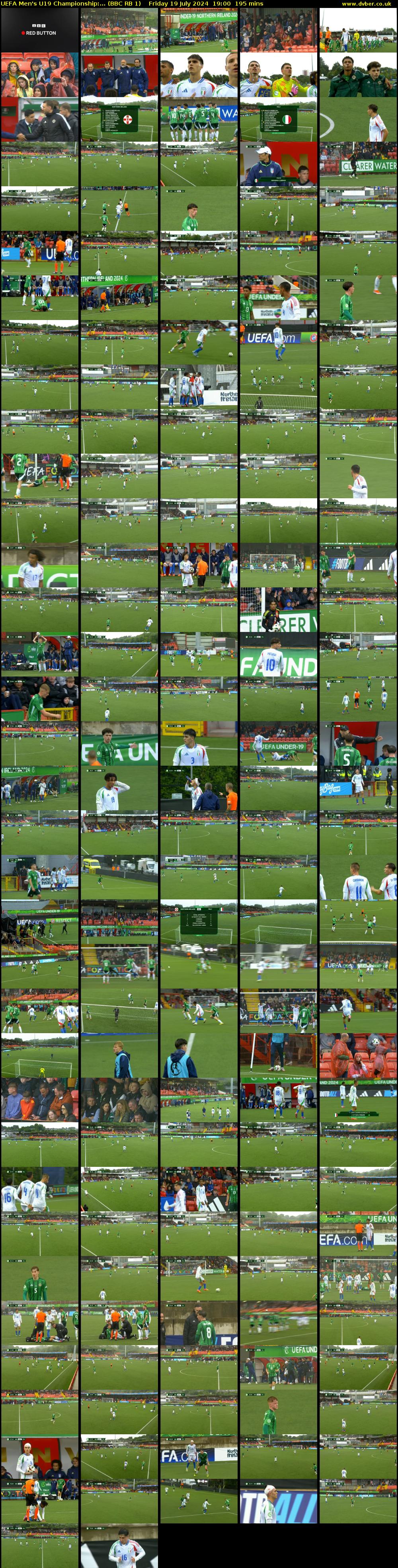 UEFA Men's U19 Championship:... (BBC RB 1) Friday 19 July 2024 19:00 - 22:15