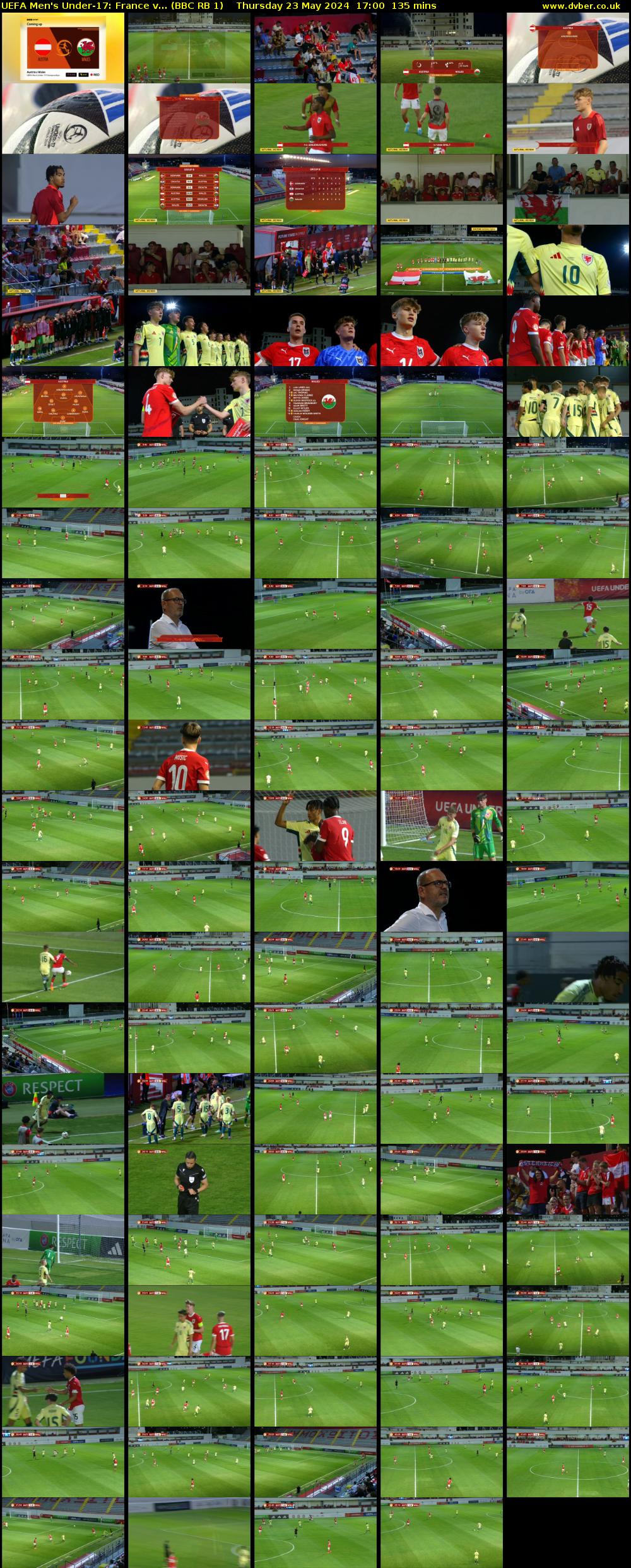 UEFA Men's Under-17: France v... (BBC RB 1) Thursday 23 May 2024 17:00 - 19:15