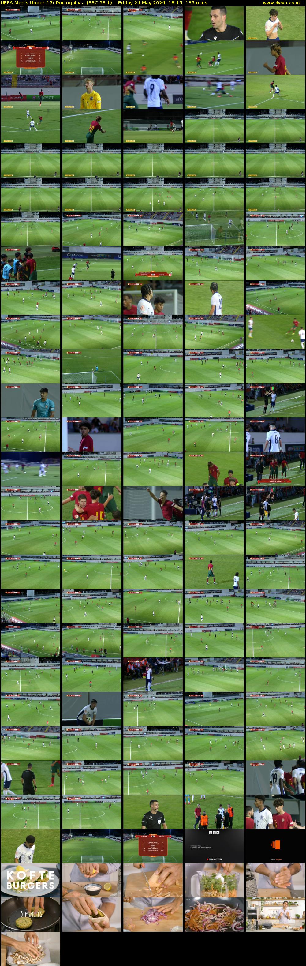 UEFA Men's Under-17: Portugal v... (BBC RB 1) Friday 24 May 2024 18:15 - 20:30