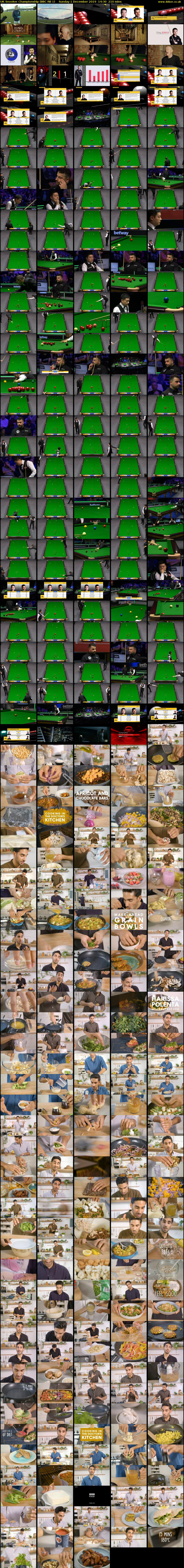 UK Snooker Championship (BBC RB 1) Sunday 1 December 2019 14:30 - 18:00