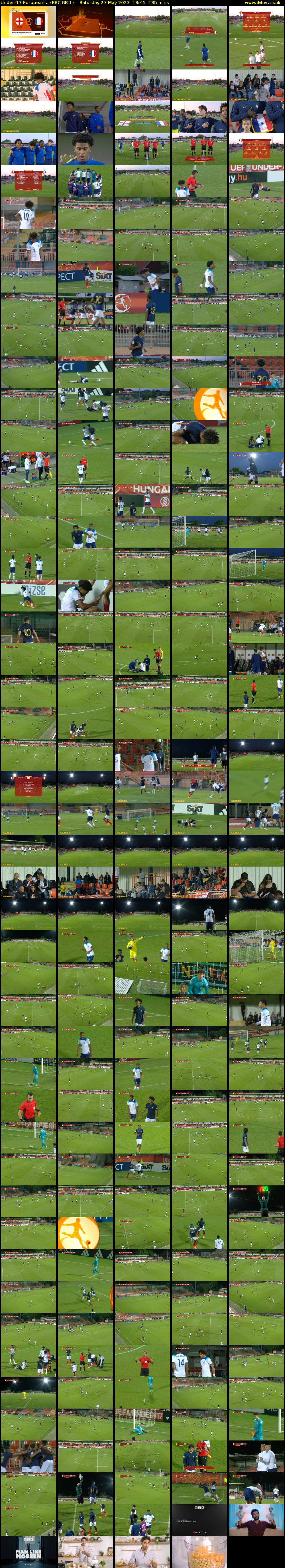 Under-17 European... (BBC RB 1) Saturday 27 May 2023 18:45 - 21:00