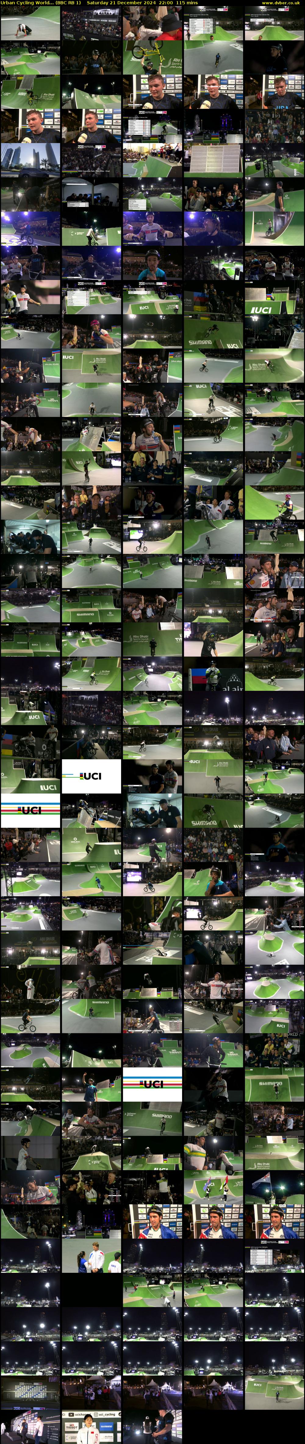 Urban Cycling World... (BBC RB 1) Saturday 21 December 2024 22:00 - 23:55