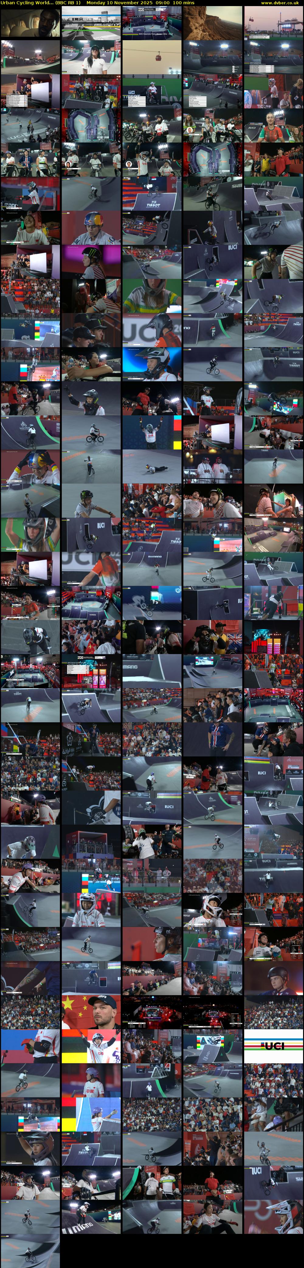 Urban Cycling World... (BBC RB 1) Monday 10 November 2025 09:00 - 10:40