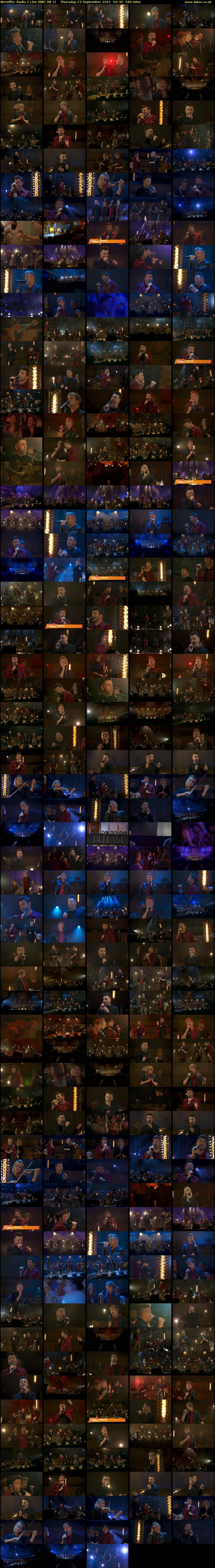 Westlife: Radio 2 Live (BBC RB 1) Thursday 23 September 2021 02:30 - 05:30