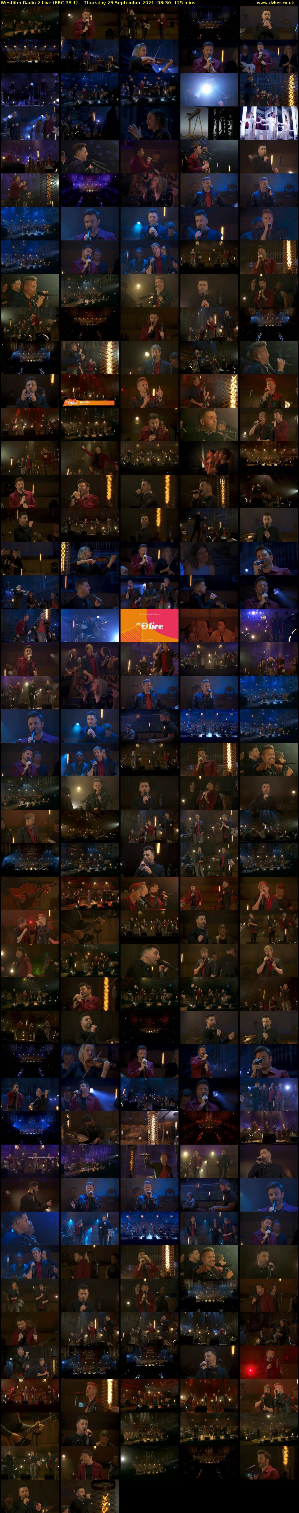 Westlife: Radio 2 Live (BBC RB 1) Thursday 23 September 2021 08:30 - 10:35