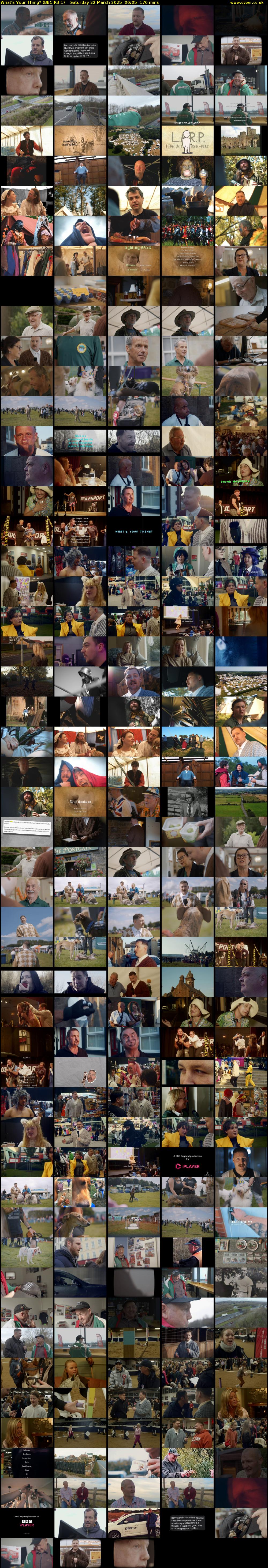 What's Your Thing? (BBC RB 1) Saturday 22 March 2025 06:05 - 08:55