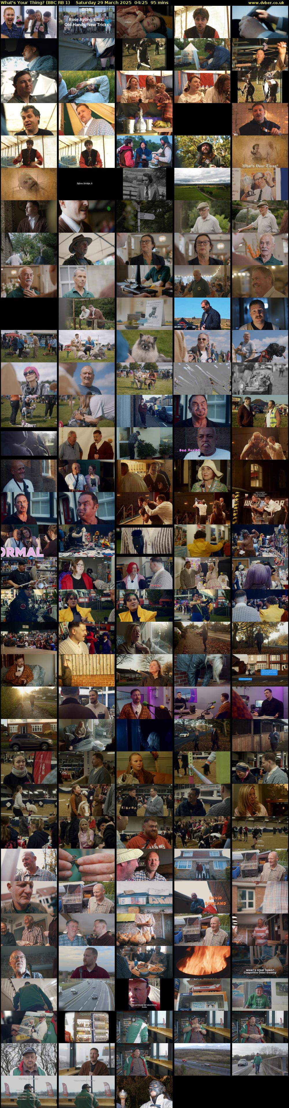 What's Your Thing? (BBC RB 1) Saturday 29 March 2025 04:25 - 06:00