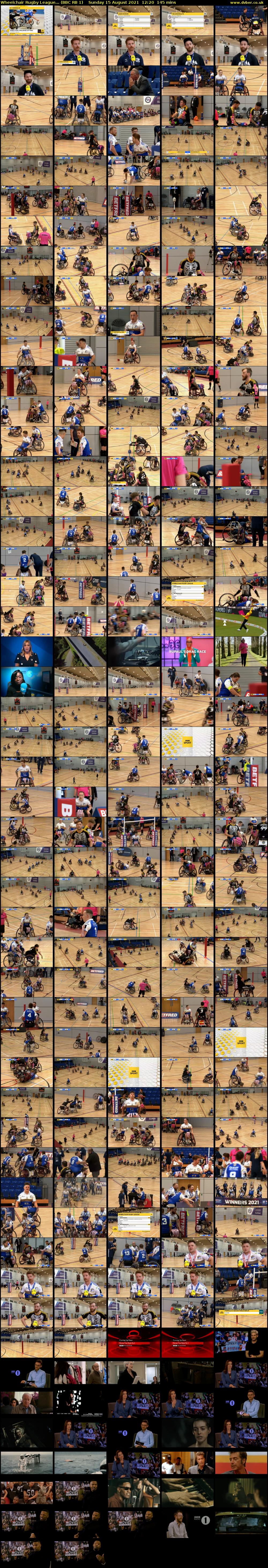 Wheelchair Rugby League... (BBC RB 1) Sunday 15 August 2021 12:20 - 14:45