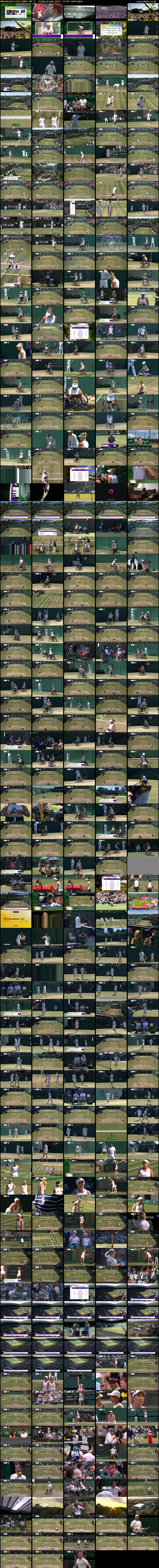 Wimbledon 2022 (BBC RB 1) Friday 8 July 2022 11:00 - 21:00
