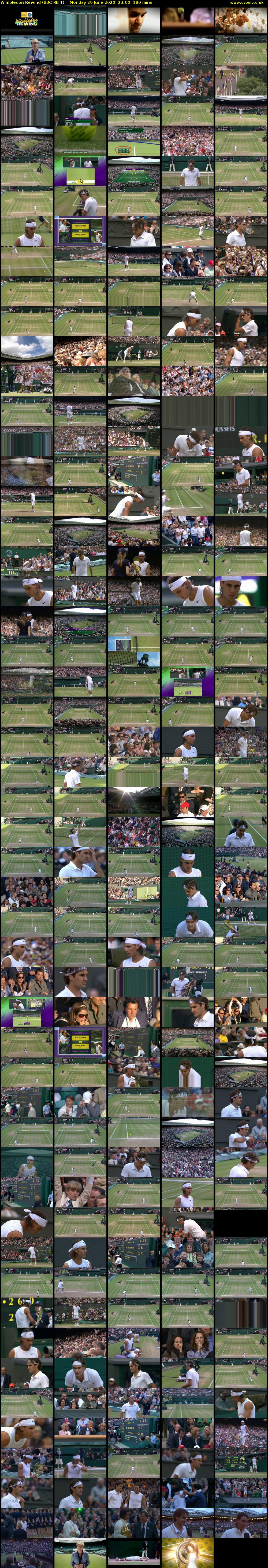 Wimbledon Rewind (BBC RB 1) Monday 29 June 2020 23:00 - 02:00