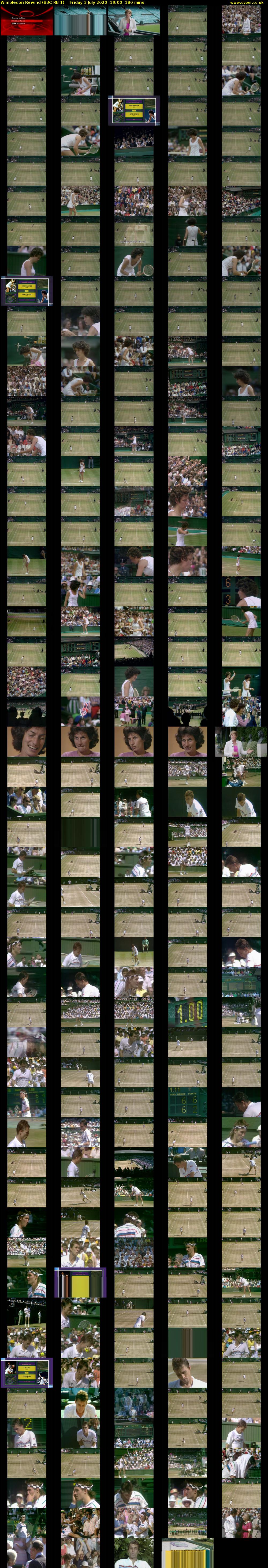 Wimbledon Rewind (BBC RB 1) Friday 3 July 2020 19:00 - 22:00