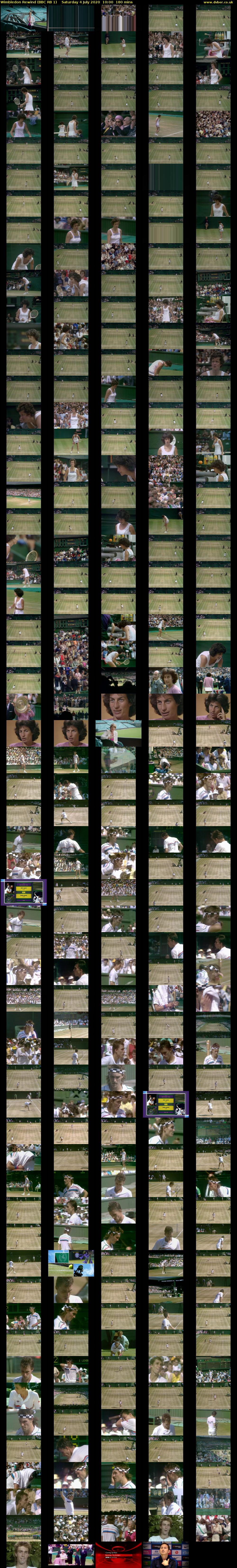 Wimbledon Rewind (BBC RB 1) Saturday 4 July 2020 10:00 - 13:00