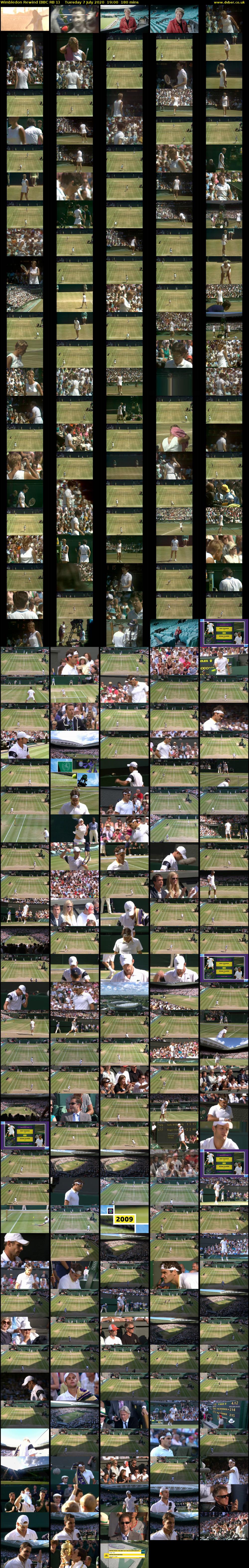 Wimbledon Rewind (BBC RB 1) Tuesday 7 July 2020 19:00 - 22:00