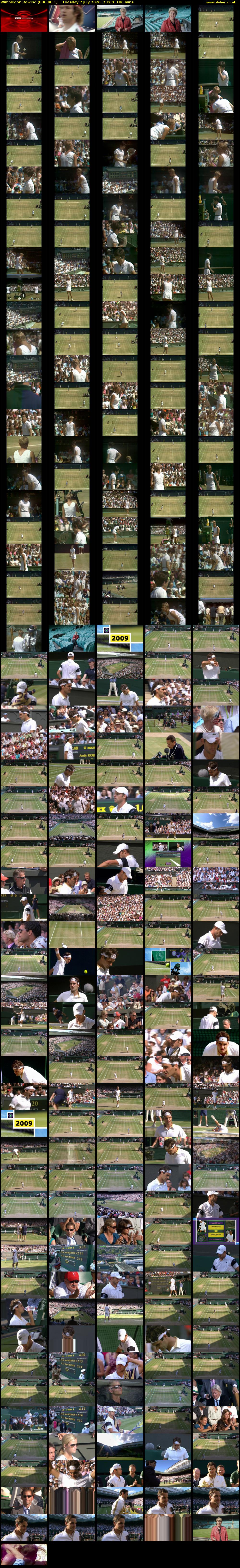 Wimbledon Rewind (BBC RB 1) Tuesday 7 July 2020 23:00 - 02:00