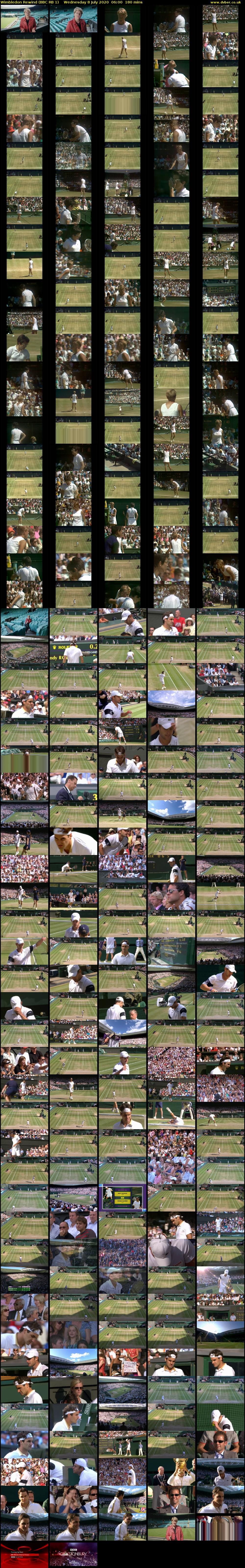 Wimbledon Rewind (BBC RB 1) Wednesday 8 July 2020 06:00 - 09:00